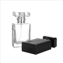 China Professional Manufacture Rectangle Glass Perfume Spray Bottle